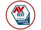 AV-TEST Certified Android security badge